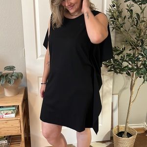 COS Black Dress midi